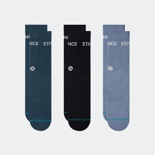 Stance - Origin 3 Pack Crew - Indigo