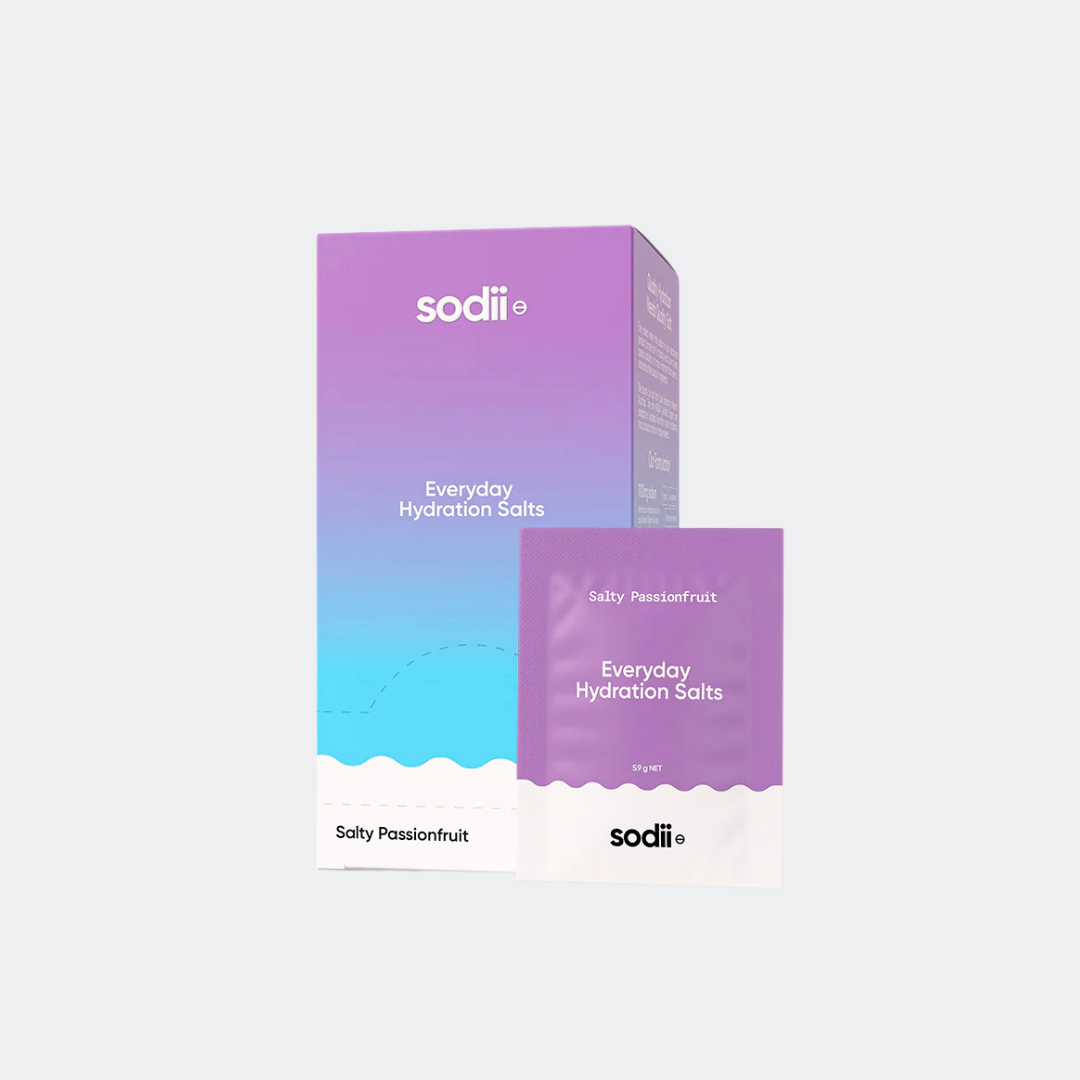 Sodii - Everyday Hydration Salts - Salty Passionfruit - 30 Sachets