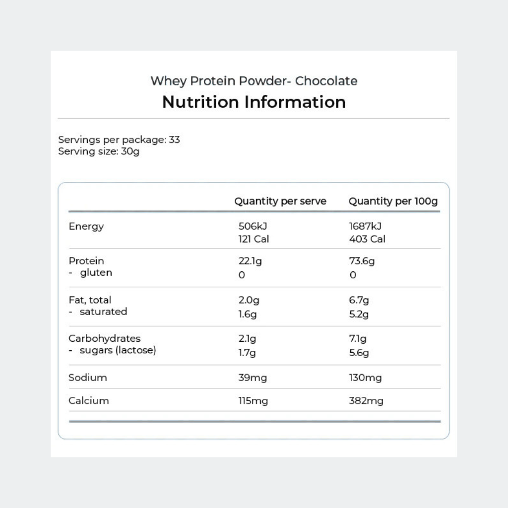 Kiwi Nutrition NZ Whey Protein Concentrate 1kg