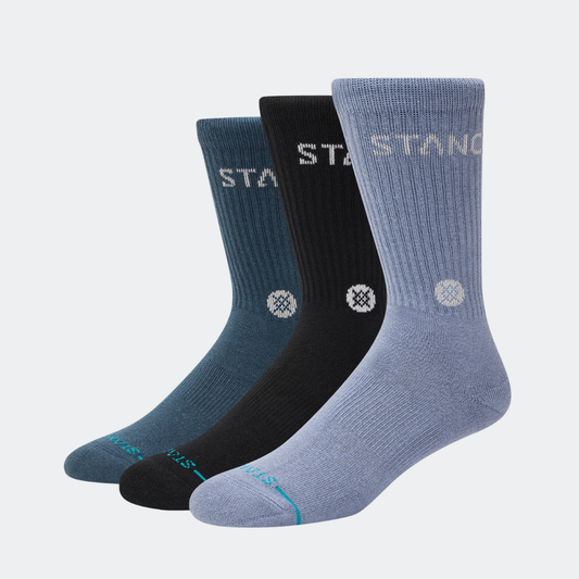 Stance - Origin 3 Pack Crew - Indigo