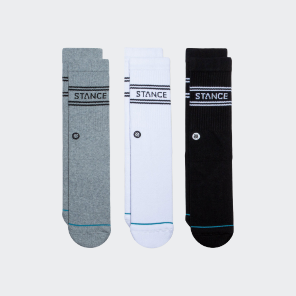 Stance - Basic 3 Pack Crew - Muted Mix